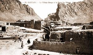 EL KANTARA - VILLAGE ROUGE ET PORTES DU DESERT
